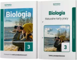 Biologia 3. Pakiet: Podręcznik. Maturalne karty pracy dla szkół ponadpodstawowych. Zakres rozszerzony