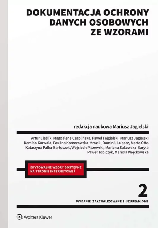 Dokumentacja ochrony danych osobowych ze wzorami - tantis.pl