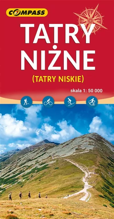 Mapa - Tatry Niżne (Tatry Niskie) 1:50 000 - tantis.pl