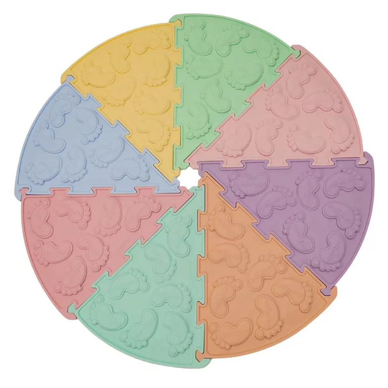 Ortopedek- zestaw mat sensorycznych pastel 16 el. - tantis.pl