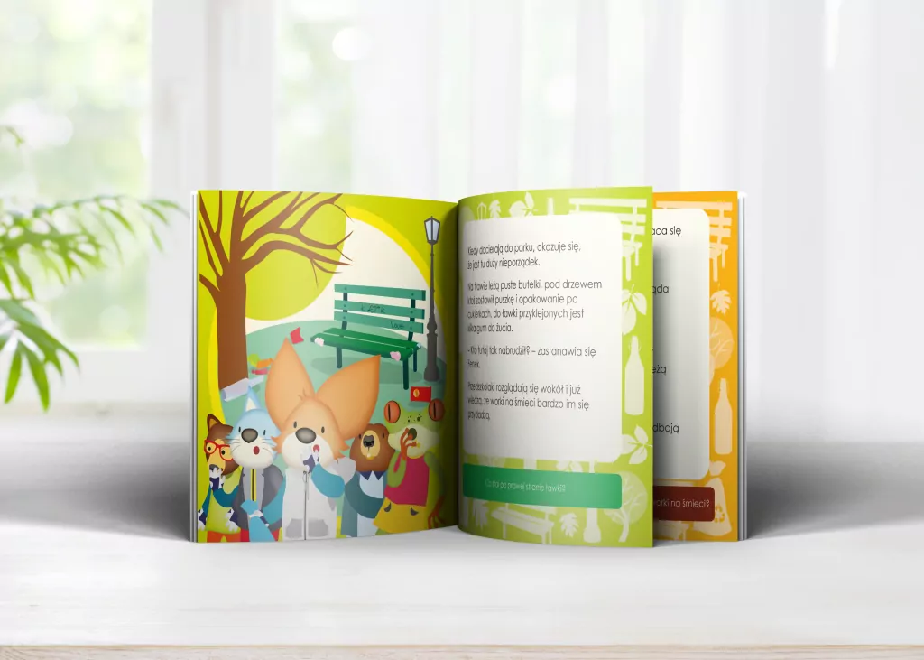 Sprzątanie świata. Dbam o środowisko. Przygody Fenka - tantis.pl