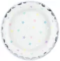 Talerzyki Jednorożec Gwiazdki 18cm 6szt - tantis.pl