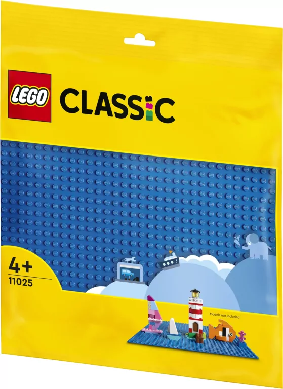 LEGO® Classic. Niebieska płytka konstrukcyjna. 11025 - tantis.pl