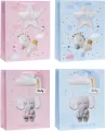 Torebka ozdobna 31x42x12cm dziecięce mix ROZETTE. 1 sztuka - tantis.pl