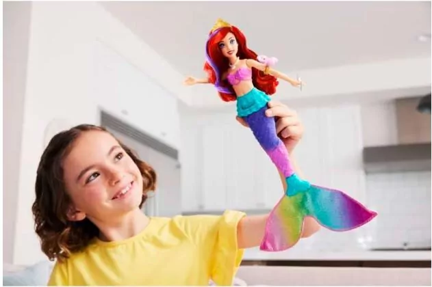Disney Princess Lalka Arielka syrenka HPD43 - tantis.pl