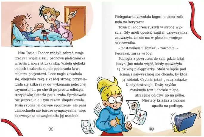 Tajemnica szpitalnego ducha. Trzy T na tropie - tantis.pl