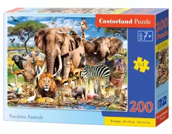 Puzzle 200. Savanna Animals