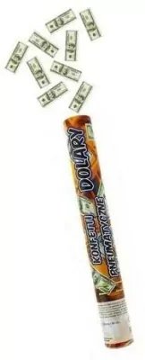 Konfetti pneumatyczne. Dolary