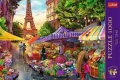 Puzzle 1000 Targ kwiatowy, Paryż TREFL - tantis.pl