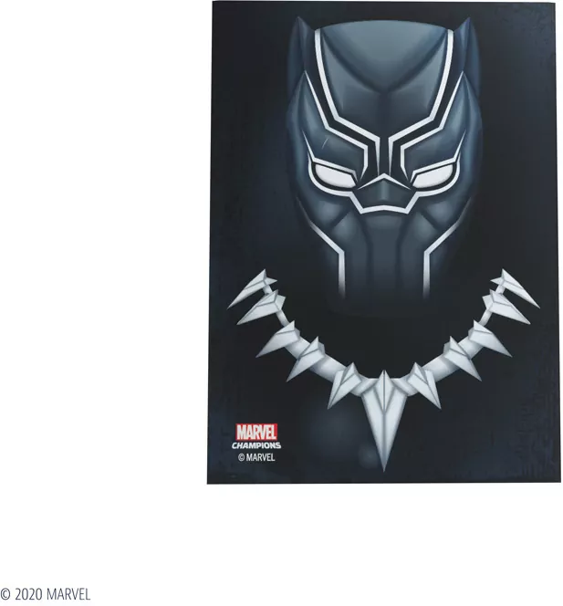 Gamegenic: MARVEL Art Sleeves (66 mm x 91 mm) Black Panther 50+1 szt. - tantis.pl