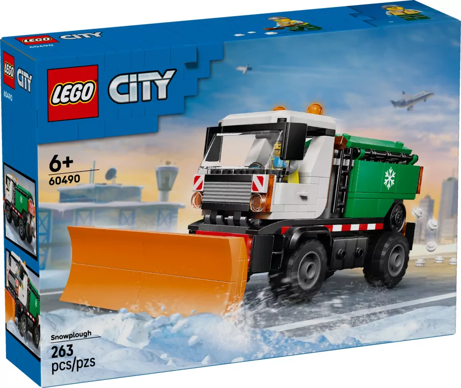 LEGO® City. Pług śnieżny 60490 - tantis.pl