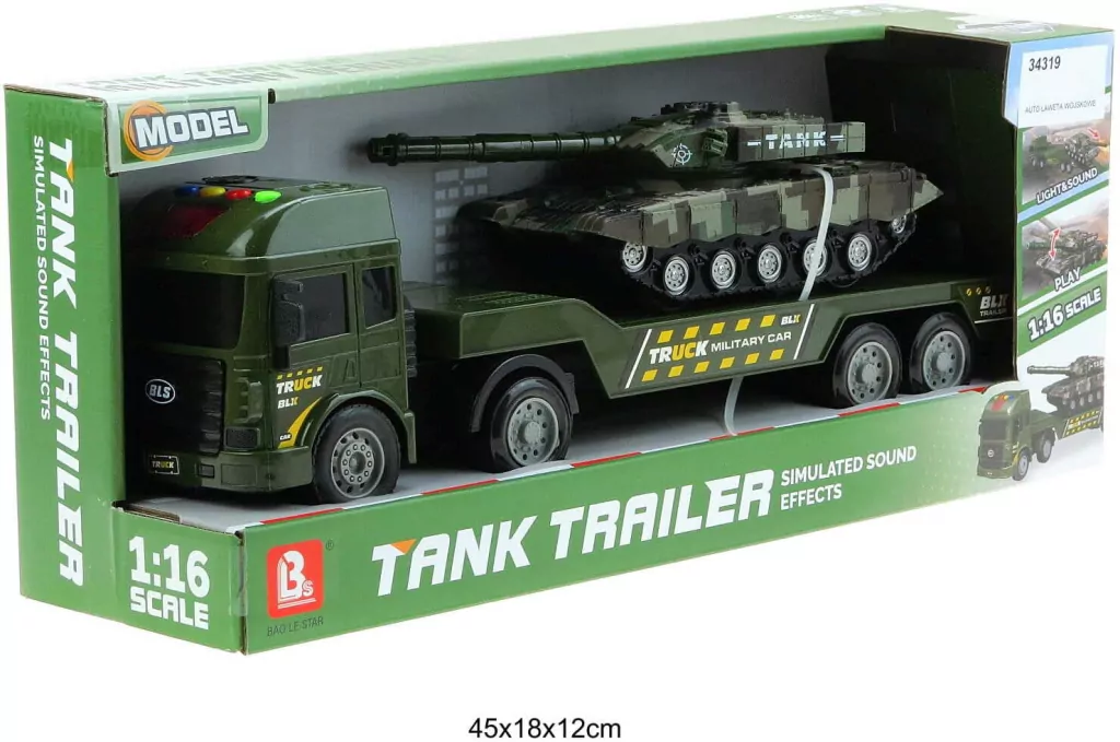 Auto wojskowe z akcesoriami - tantis.pl
