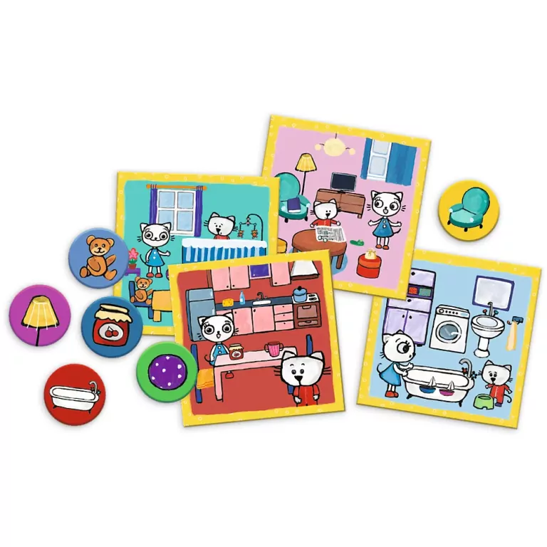 Gra Kicia Kocia. Mój dom - tantis.pl