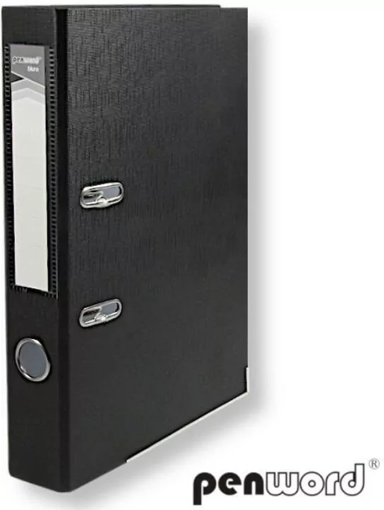 Segregator A4 z okuciem 5cm. Czarny - tantis.pl