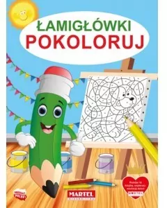 Łamigłówki. Pokoloruj - tantis.pl
