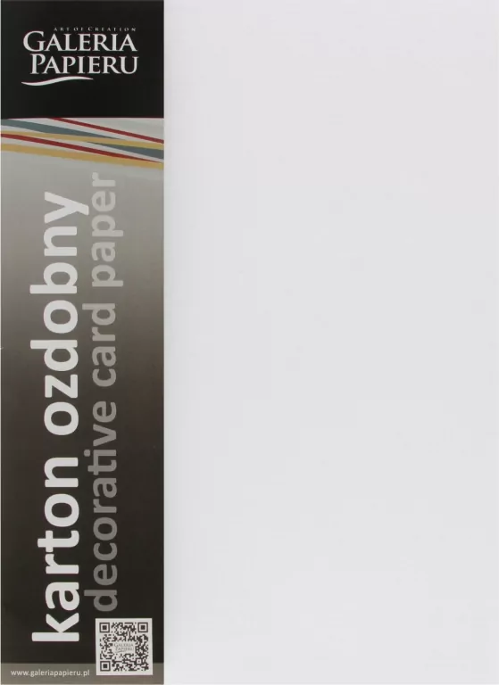 Karton ozdobny A4 Biały 220G 20ark - tantis.pl