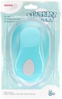 Dziurkacz ozdobny 5cm jajko MIX - tantis.pl