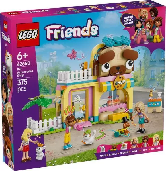LEGO® Sklep z akcesoriami dla zwierząt 42650 - tantis.pl