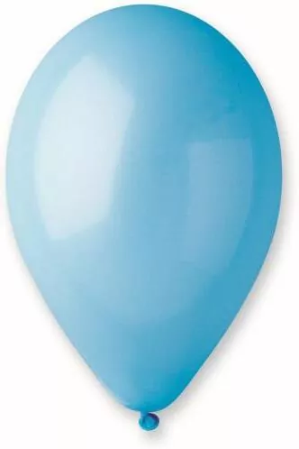 Balony 25cm. Pastelowe błękitne - tantis.pl