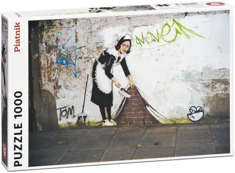 PIATNIK. Puzzle 1000 Banksy, Pokojówka - tantis.pl