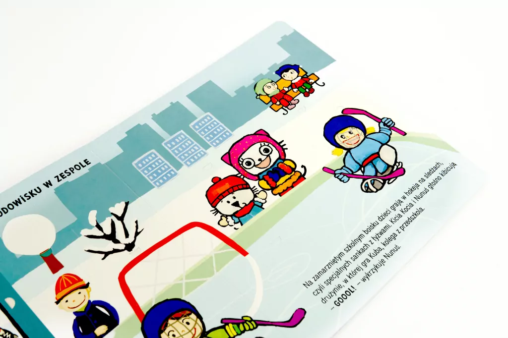 Sporty zimowe. Kicia Kocia i Nunuś - tantis.pl