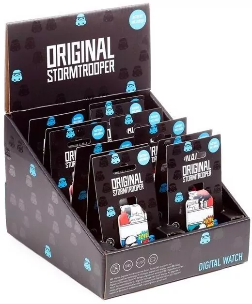 Zegarek cyfrowy silikonowy Star Wars Szturmowiec - tantis.pl