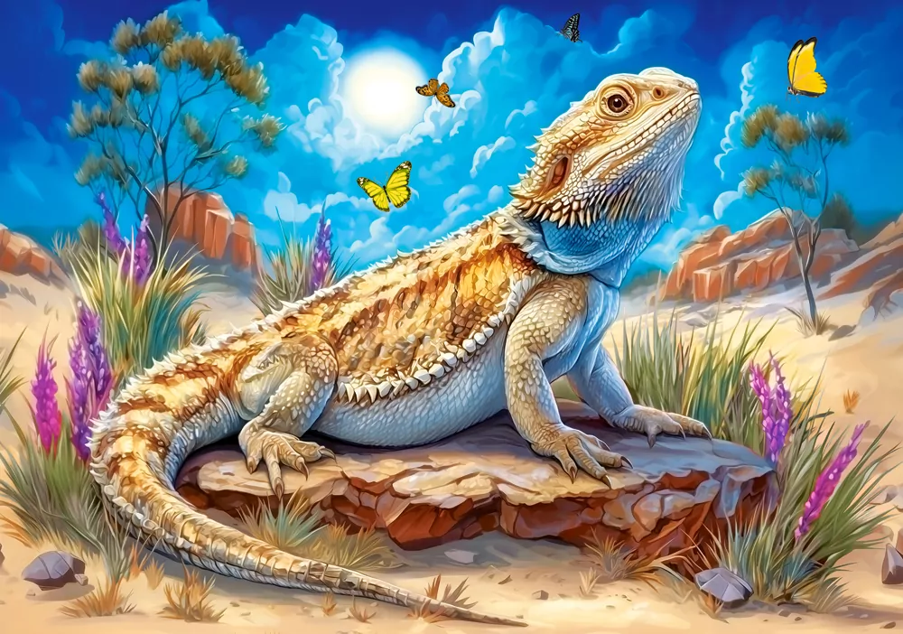 Puzzle 500 The Lizard King CASTOR - tantis.pl