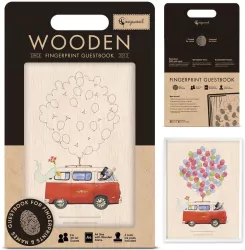 Księga gości weselnych na odciski palców