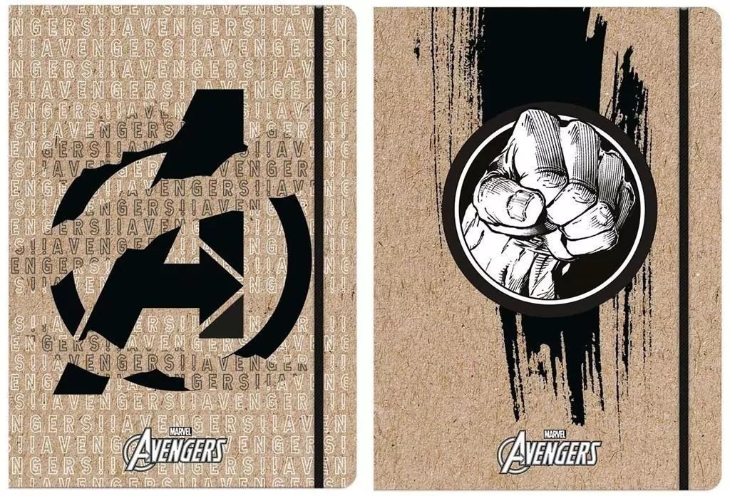 Teczka z gumką A4 Avengers Kraft Liner - tantis.pl