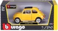 Fiat 500 F 1965. Yellow 1:24 - tantis.pl
