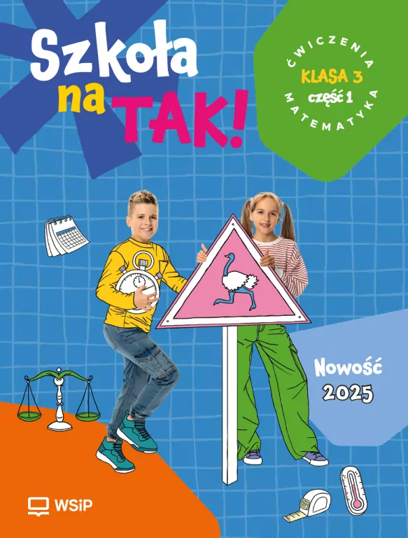 Matematyka SP 3 Szkoła na tak ćwiczenia cz.1 - tantis.pl