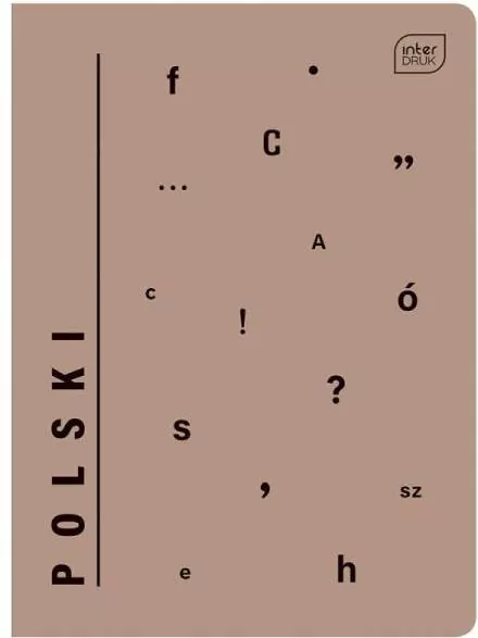 Zeszyt A5 60k linia Polski 70g UV 1 sztuka - tantis.pl