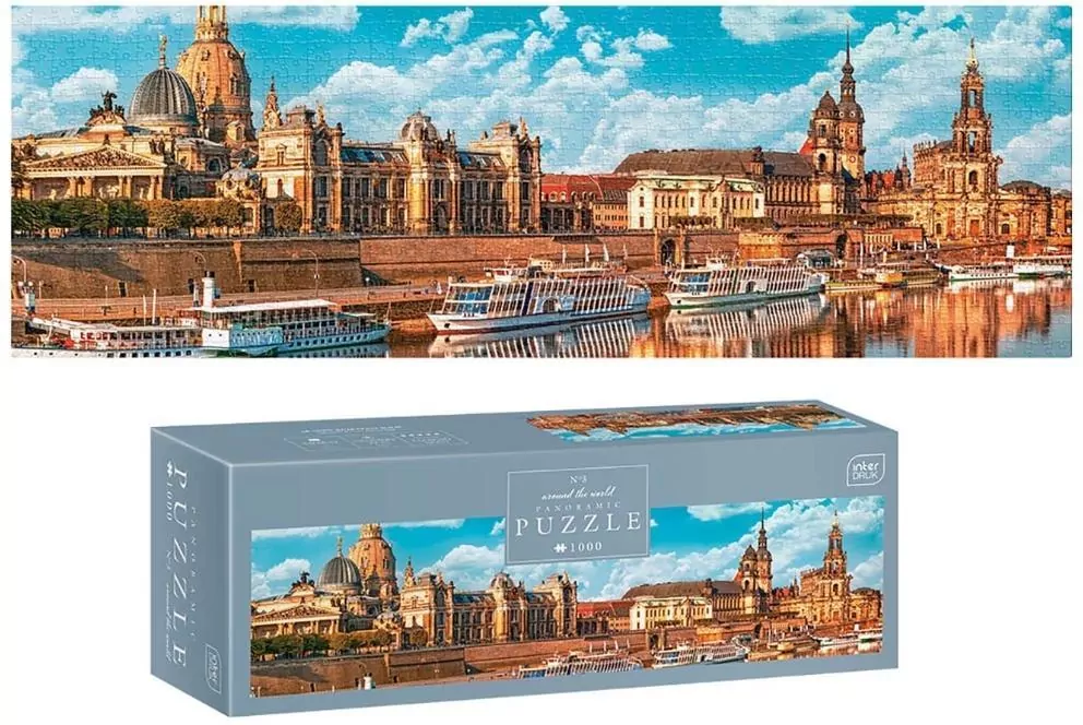 Interdruk. Puzzle 1000 panorama. Around the World 3 - tantis.pl