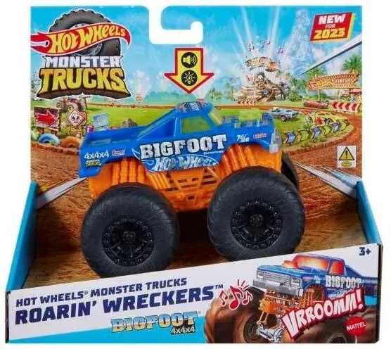 Hot Wheels Monster Trucks Pojazd 1:43 - tantis.pl