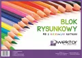 Blok rysunkowy A3/16K kolorowy, 10 sztuk - tantis.pl