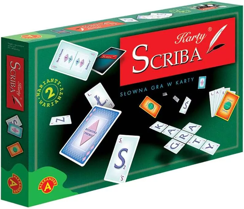 Karty Scriba. Słowna gra w karty - tantis.pl