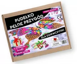 Pudełko pełne przygód. Dla dziewczynki 3-7 lat - tantis.pl