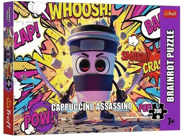 Puzzle 200 Cappuccino Assassino TREFL - tantis.pl