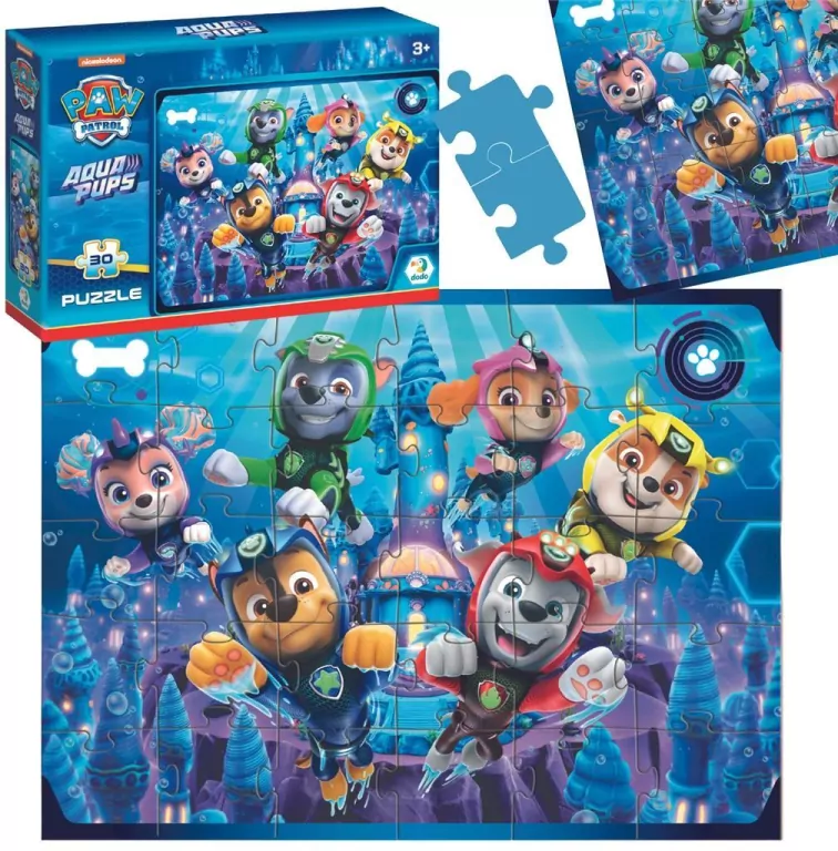 Puzzle 30 Psi Patrol. Wodne Pieski - tantis.pl