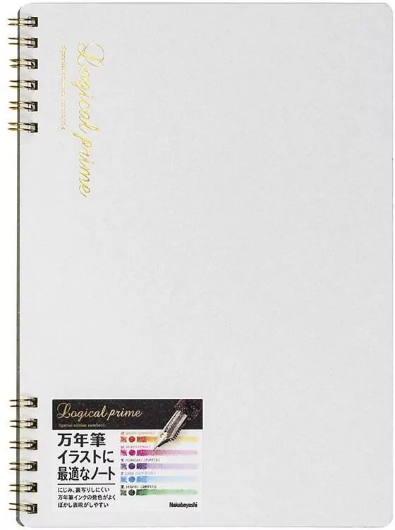 Notatnik A5 czyste kartki Logical Prime W biały - tantis.pl