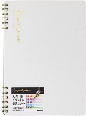 Notatnik A5 czyste kartki Logical Prime W biały