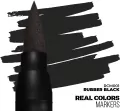 AK Interactive: Real Colors Markers - RCM001 - Rubber Black - tantis.pl