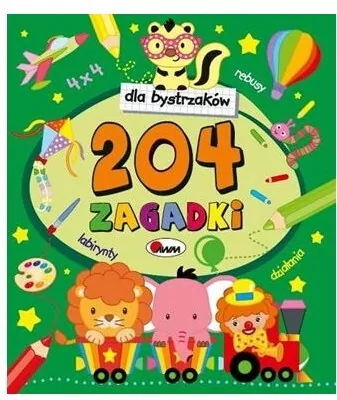 204 zagadki dla bystrzaków - tantis.pl