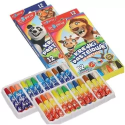 Pastele olejne 12 kolorów