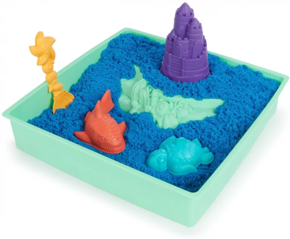 Piasek kinetyczny Kinetic Sand. Piaskownica - tantis.pl
