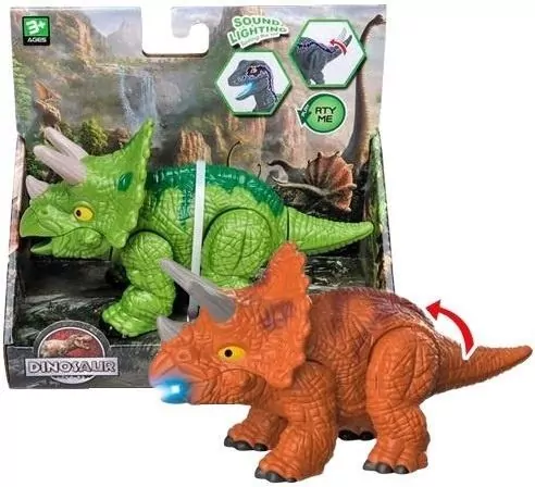 Triceratops ze światłem i dżwiękiem - tantis.pl