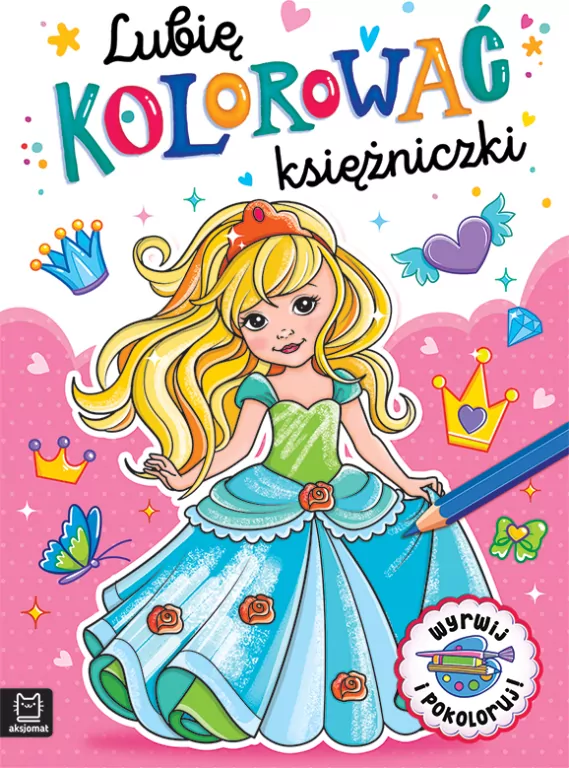 Lubię kolorować księżniczki - tantis.pl