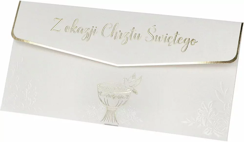 KARNET CHRZEST DL Z KOP ZLO NER C-024 FOL - tantis.pl