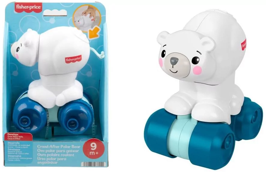Fisher-Price. Miś polarny Raczkuj za mną - tantis.pl