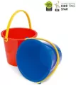 Duże wiaderko soft 16,5cm mix - tantis.pl